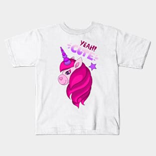 Cute unicorn Kids T-Shirt